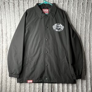 Dixxon Flannel Co Jacket Men's L Black‎ Snap On Button Ground Up Customs